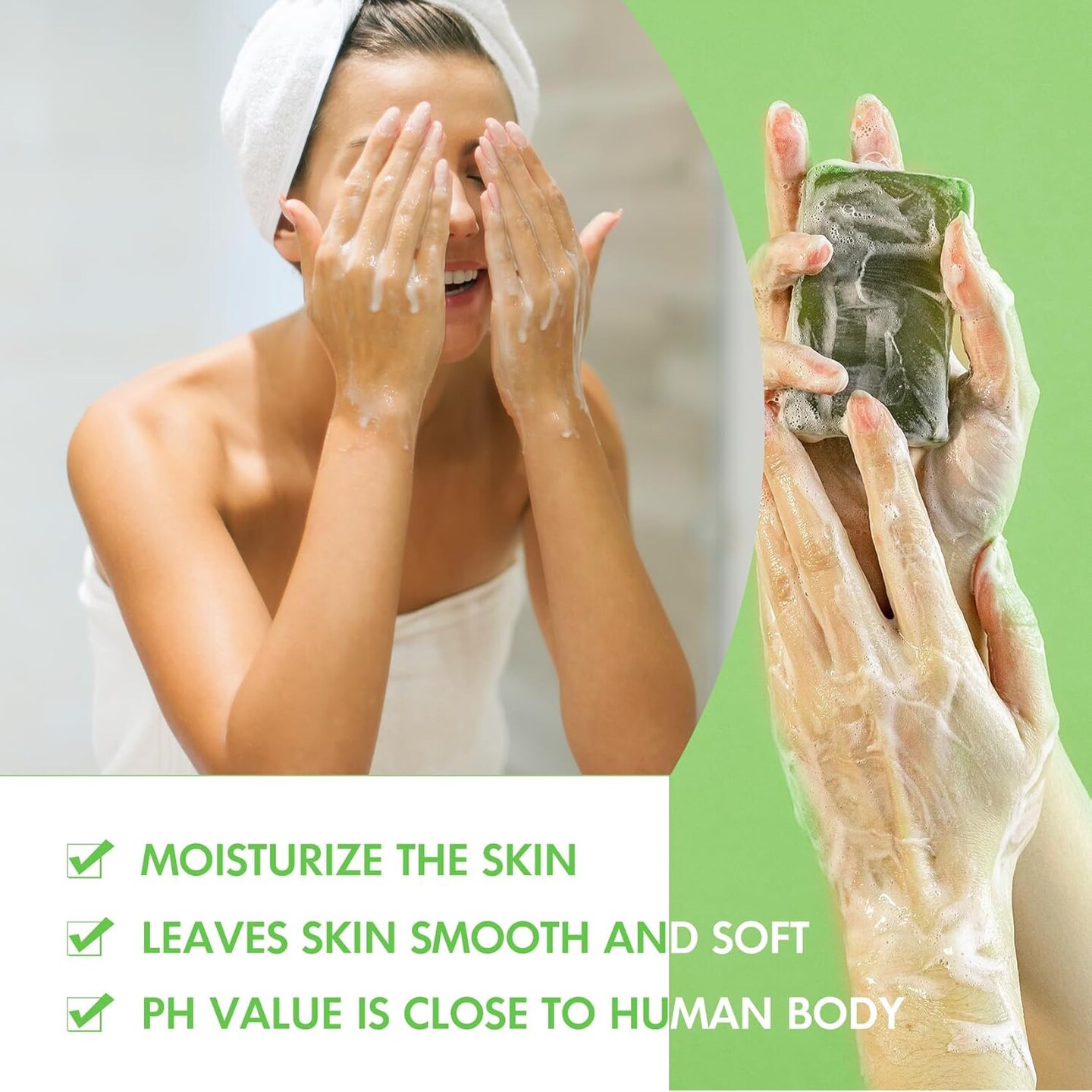 2LB Glycerin Soap Base Pre-Cut Moisturizing Natural Soap Base Melt and Pour Soap Base DIY Handmade Soap for Crafting Soap Making