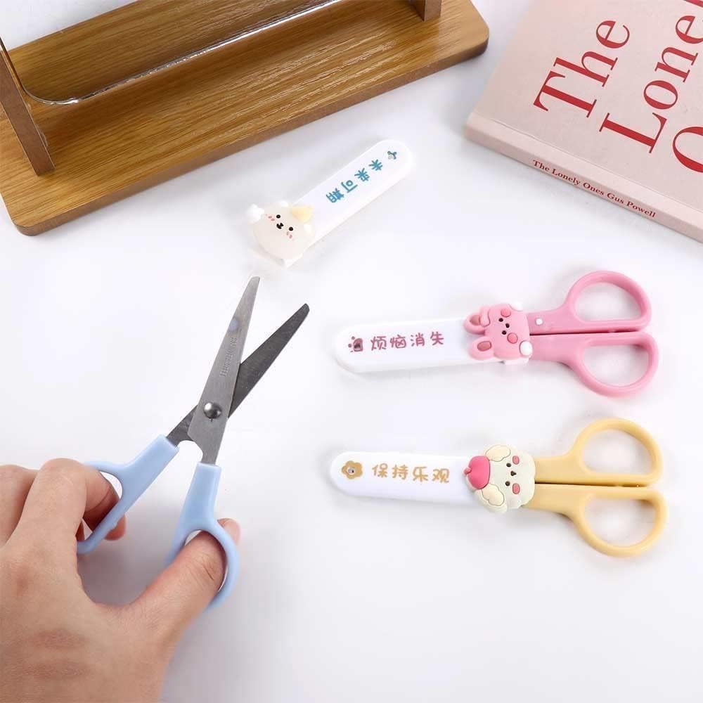 Stainless Steel Mini Craft Scissors - Multi-Purpose Portable Design for Art Projects, Sewing and Precision Cutting with Sharp Durable Blades