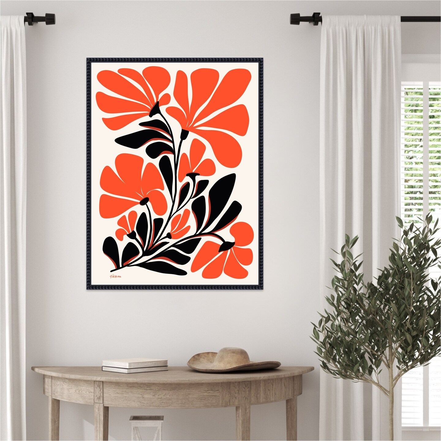 Gothic Garden by Kristian Gallagher Framed Canvas Wall Art