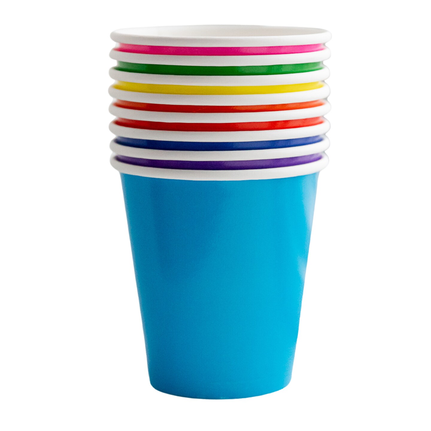 SPRINKLES &#x26; SMILES ASSORTED RAINBOW CUPS