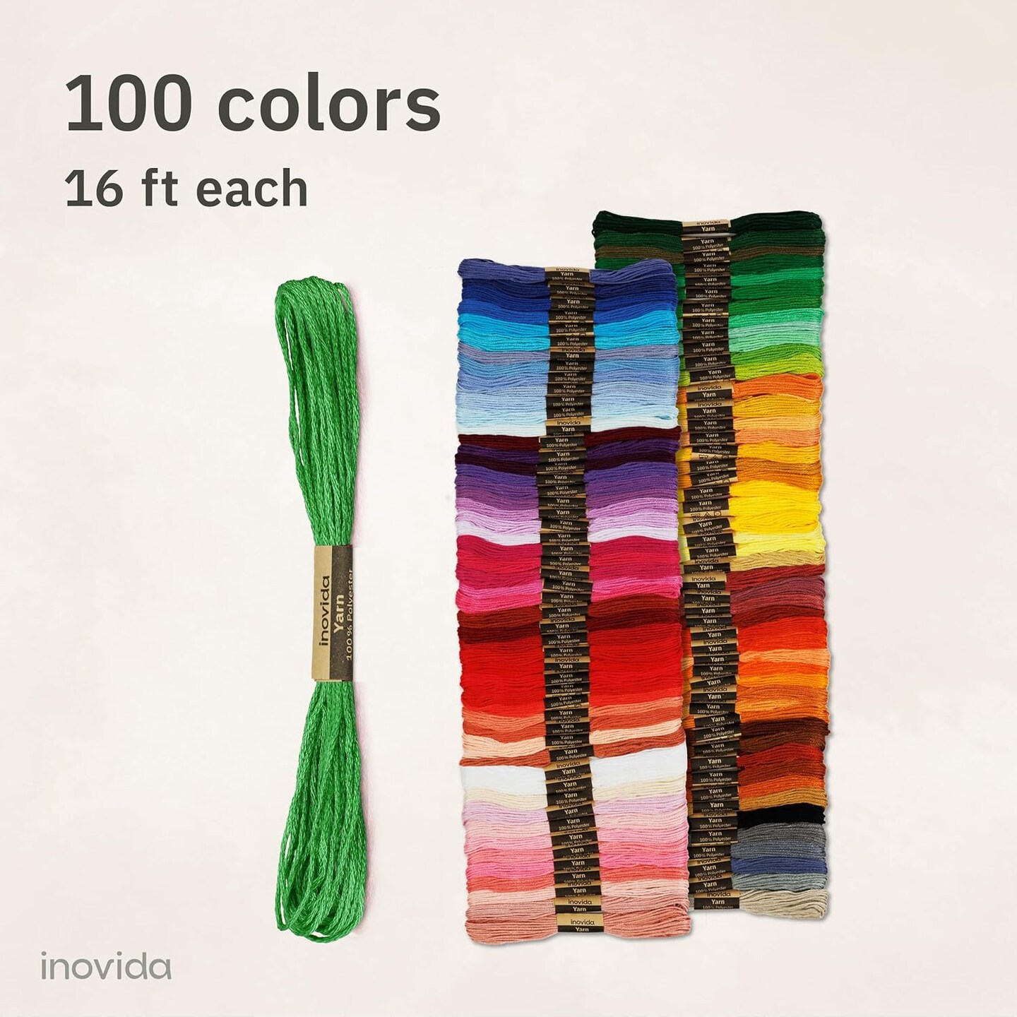 Embroidery Floss Set - 100 Colors