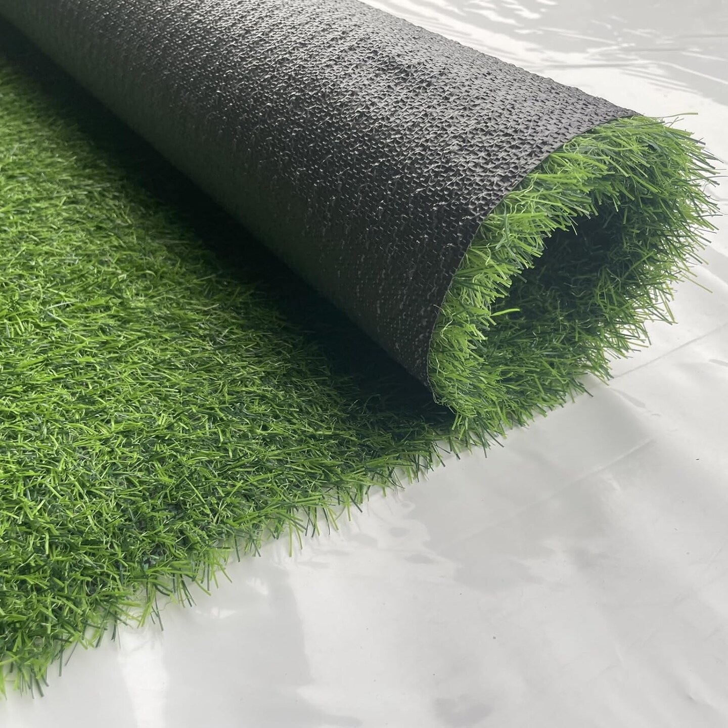 Artificial Grass Table Runner Rug 1 ft x 6 ft, Synthetic Fake Grass Turf Mat for Shelf Party Wedding Garden Home Decor, 0.8&#x22; Pile Height