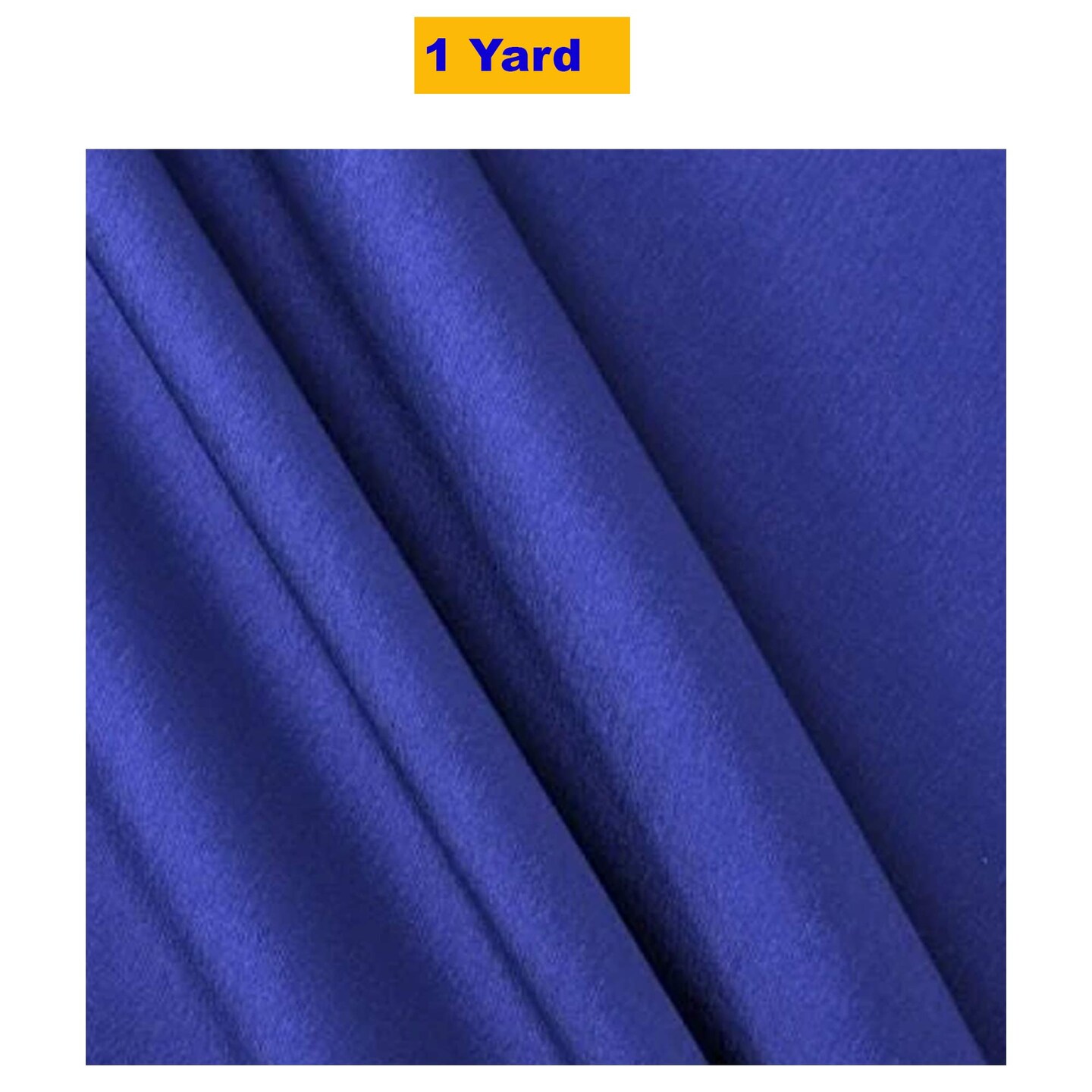 Royal Blue Stretch Taffeta Fabric by the Yard