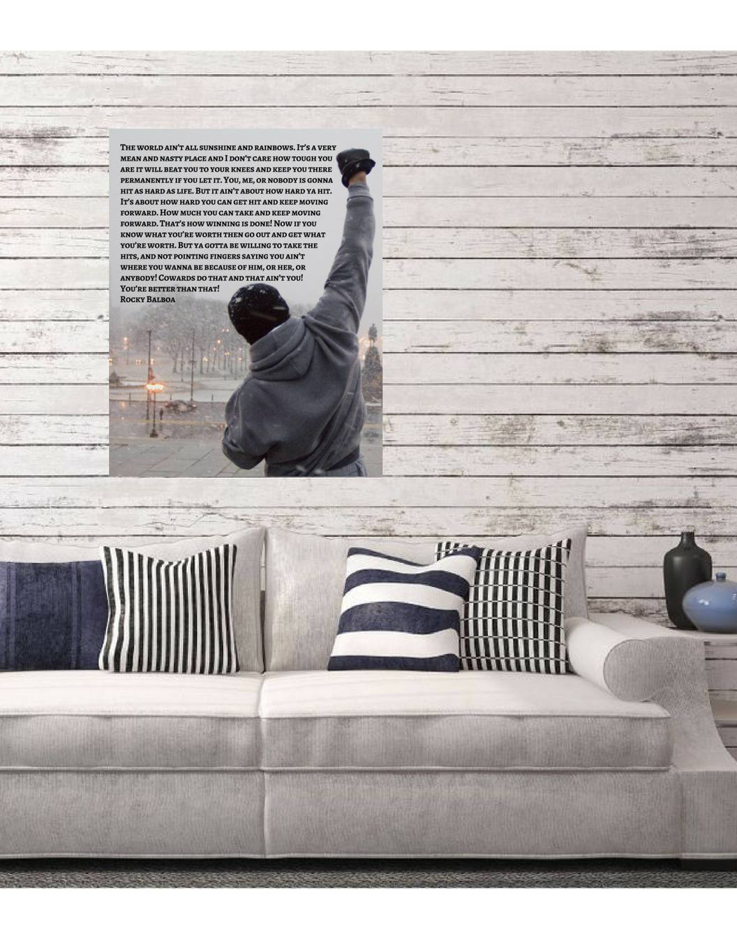 Rocky Balboa Poster Quotes