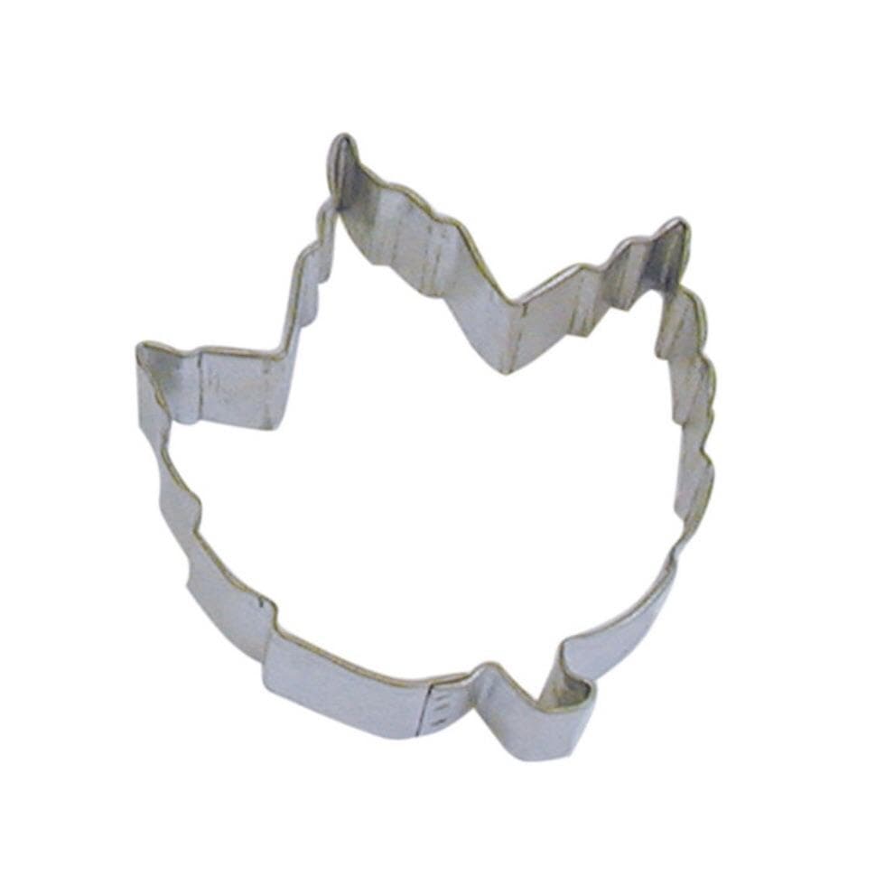 3.5&#x201D; Elm Leaf Metal Cookie Cutter