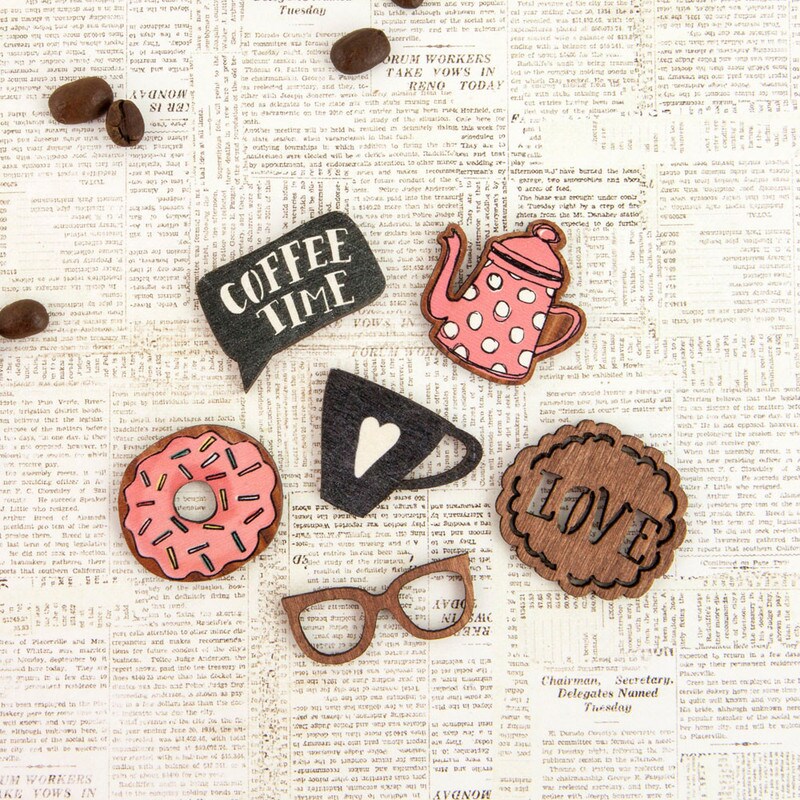 (H)(C) WOOD ICONS - COFFEE BREAK 655350576035