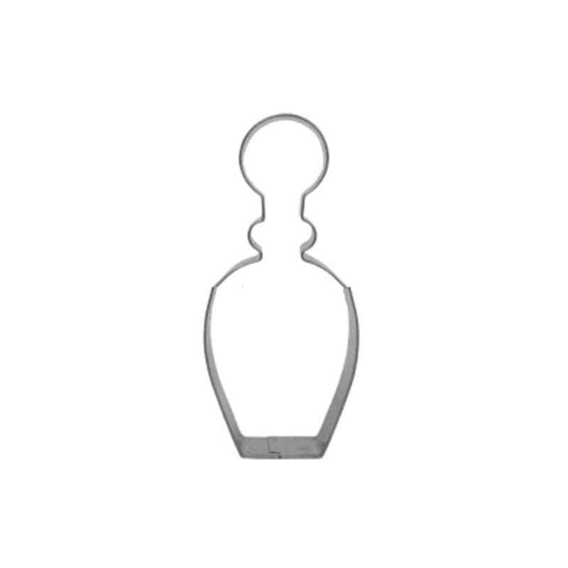 3&#x201D; Perfume Bottle Metal Cookie Cutter