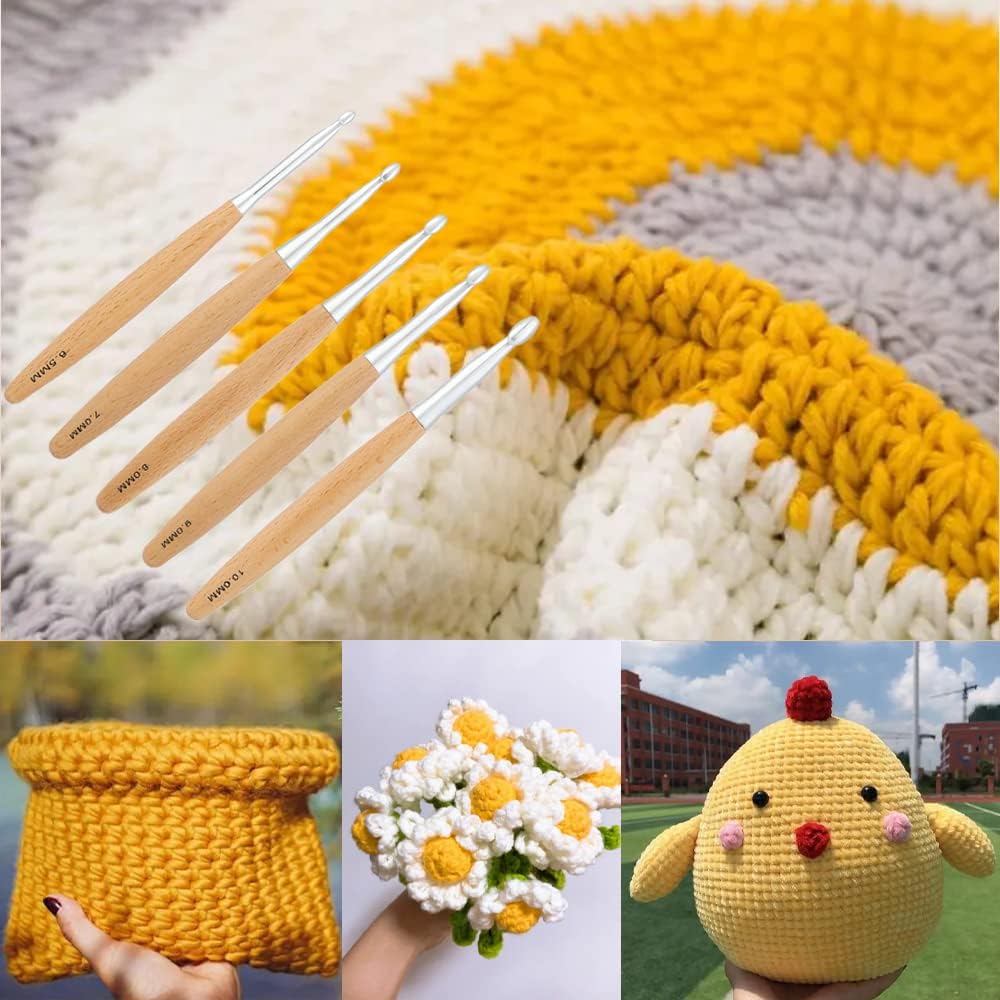 Yarniss Large Crochet Hooks Set