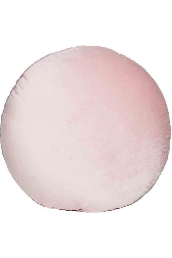 15&#x22; Peppermint Shaped Pillow: Pink