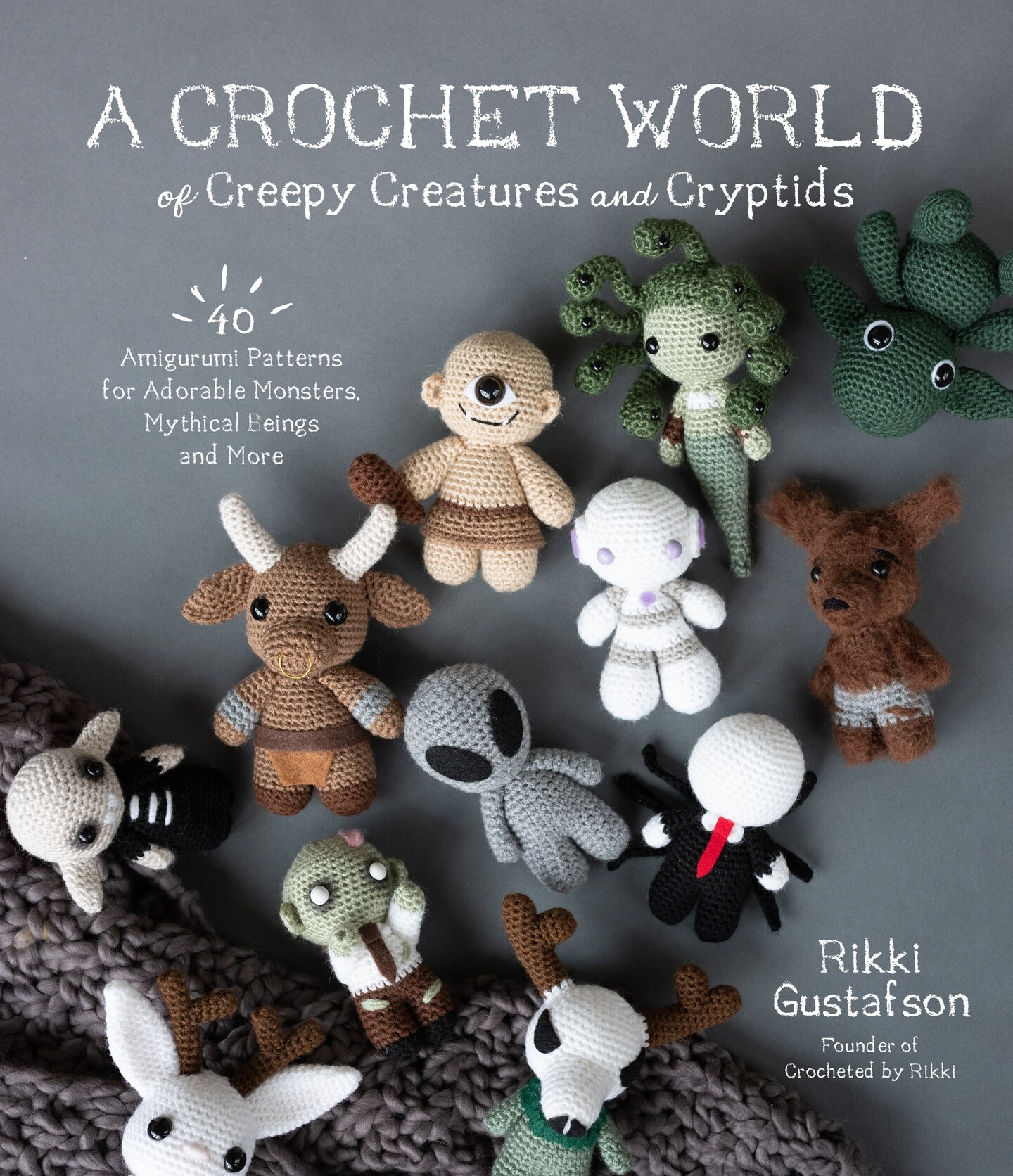 A Crochet World Of Creepy Creatures And Cytptids-Softcover