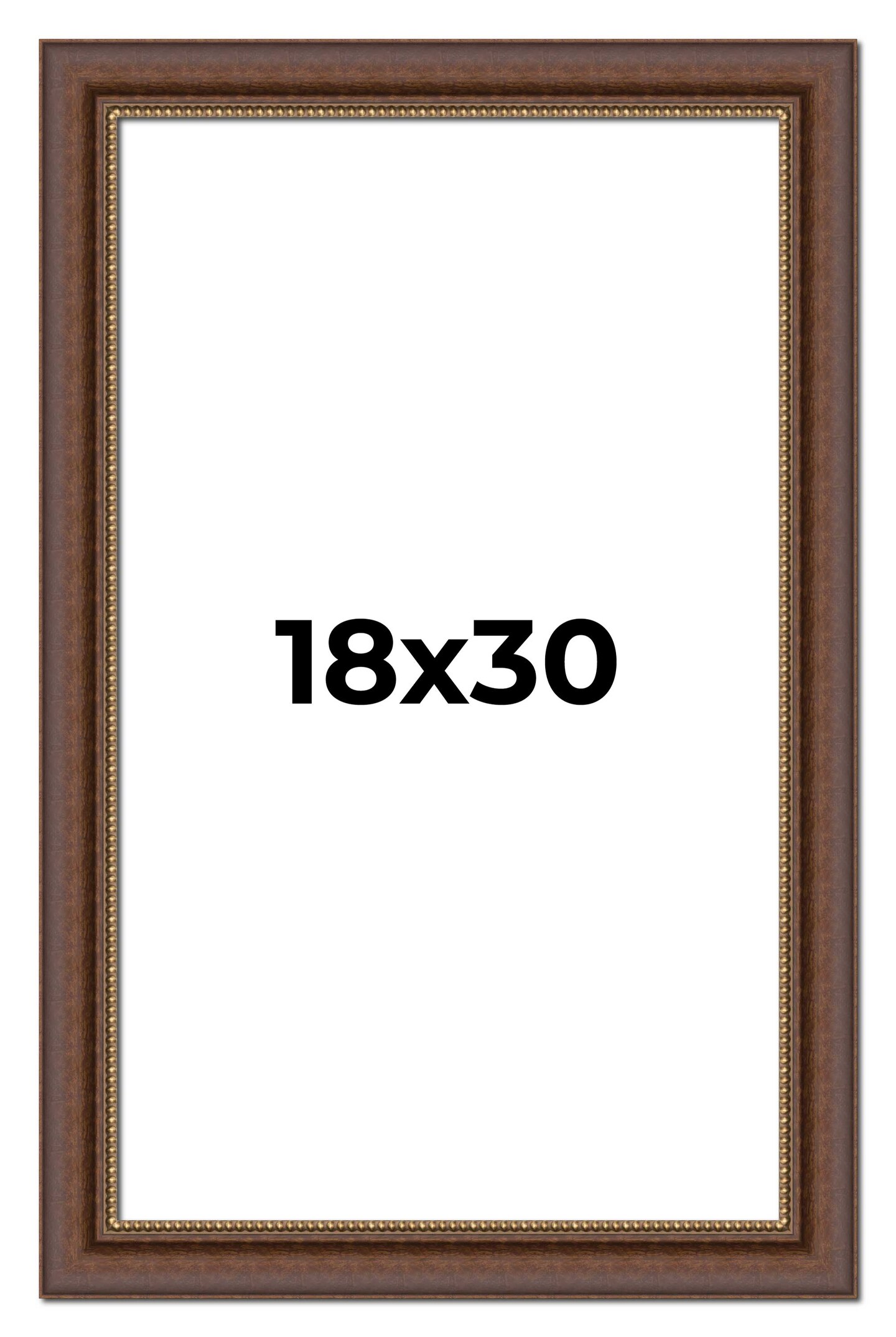18x30 Traditional Picture Frame with UV-Resistant Acrylic & Acid