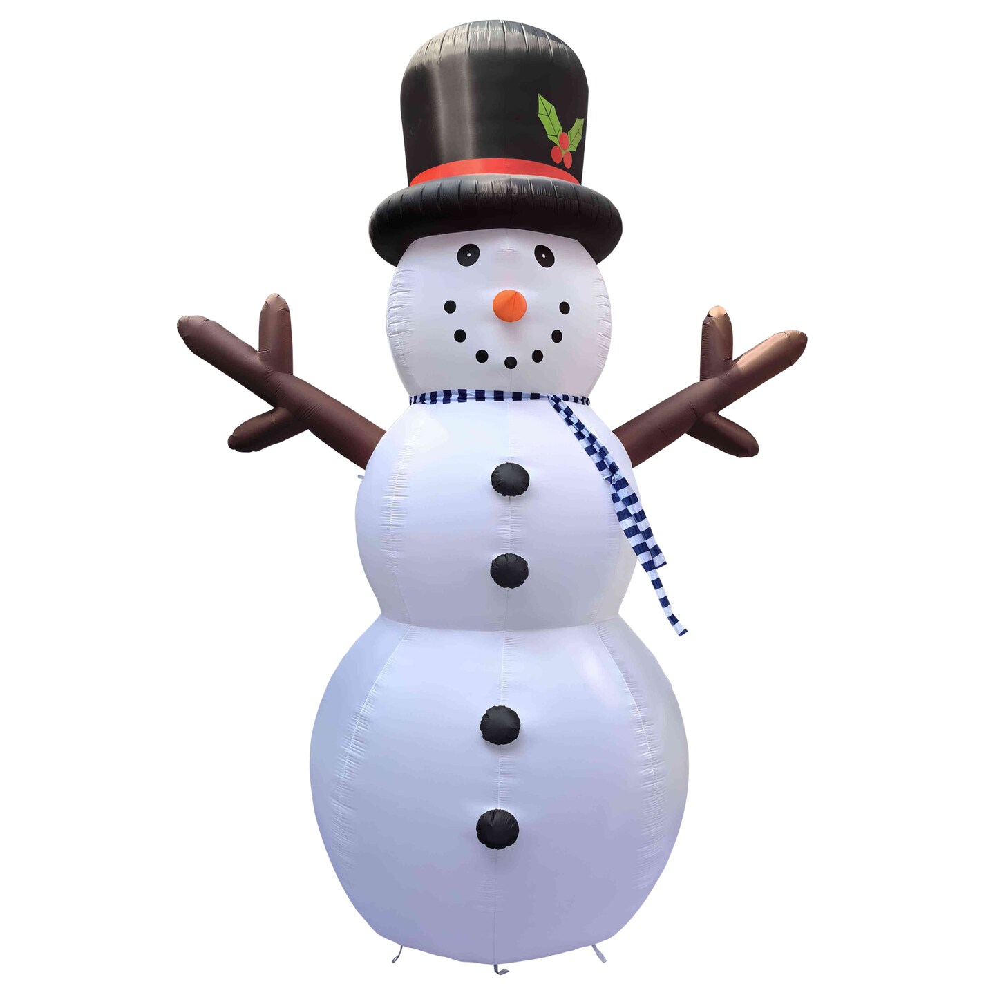 Northlight Lighted Inflatable Snowman Outdoor Commerical Christmas Decoration - 20&#x27;