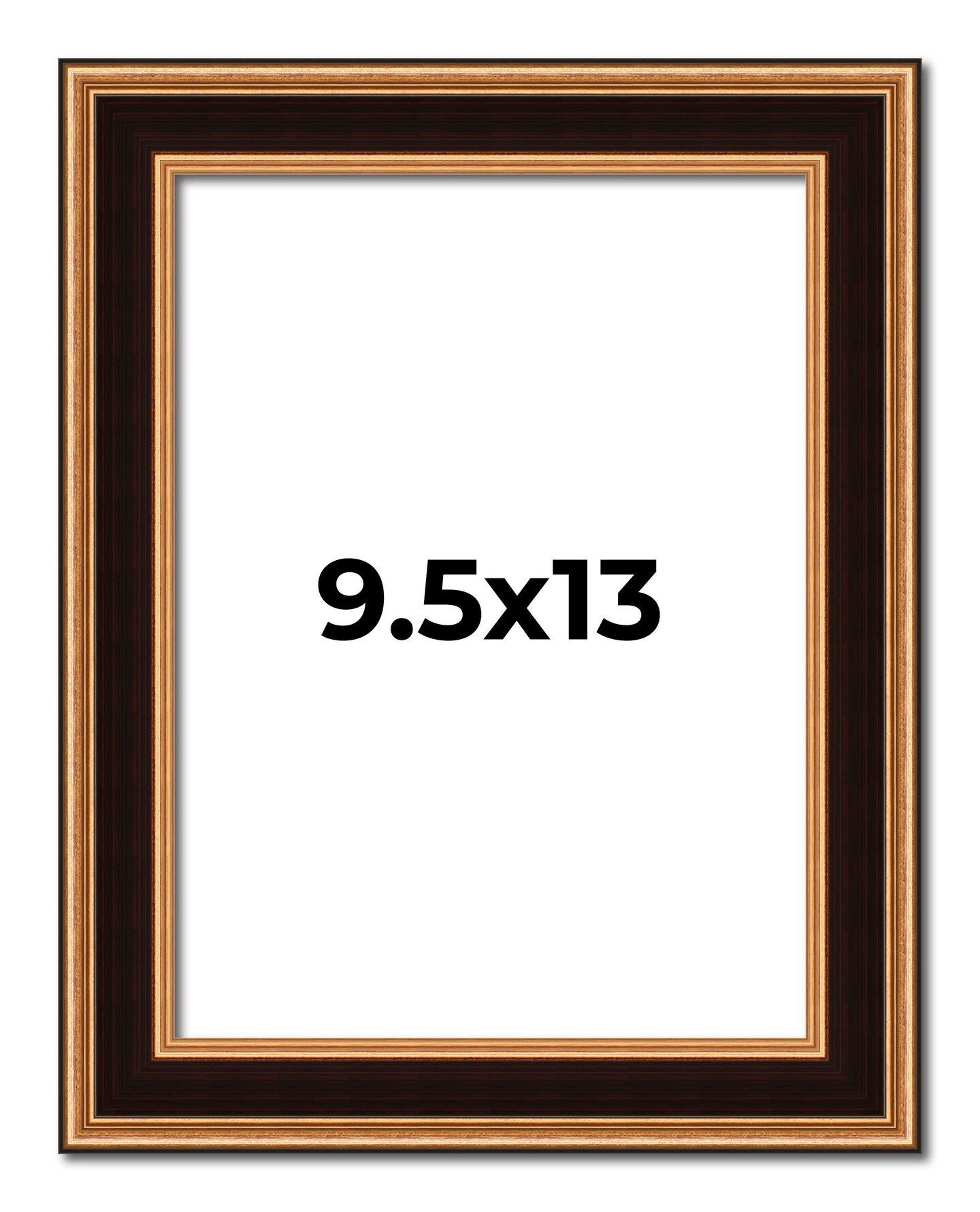 9.5x13 Weathered Picture Frame with UV-Resistant Acrylic & Acid