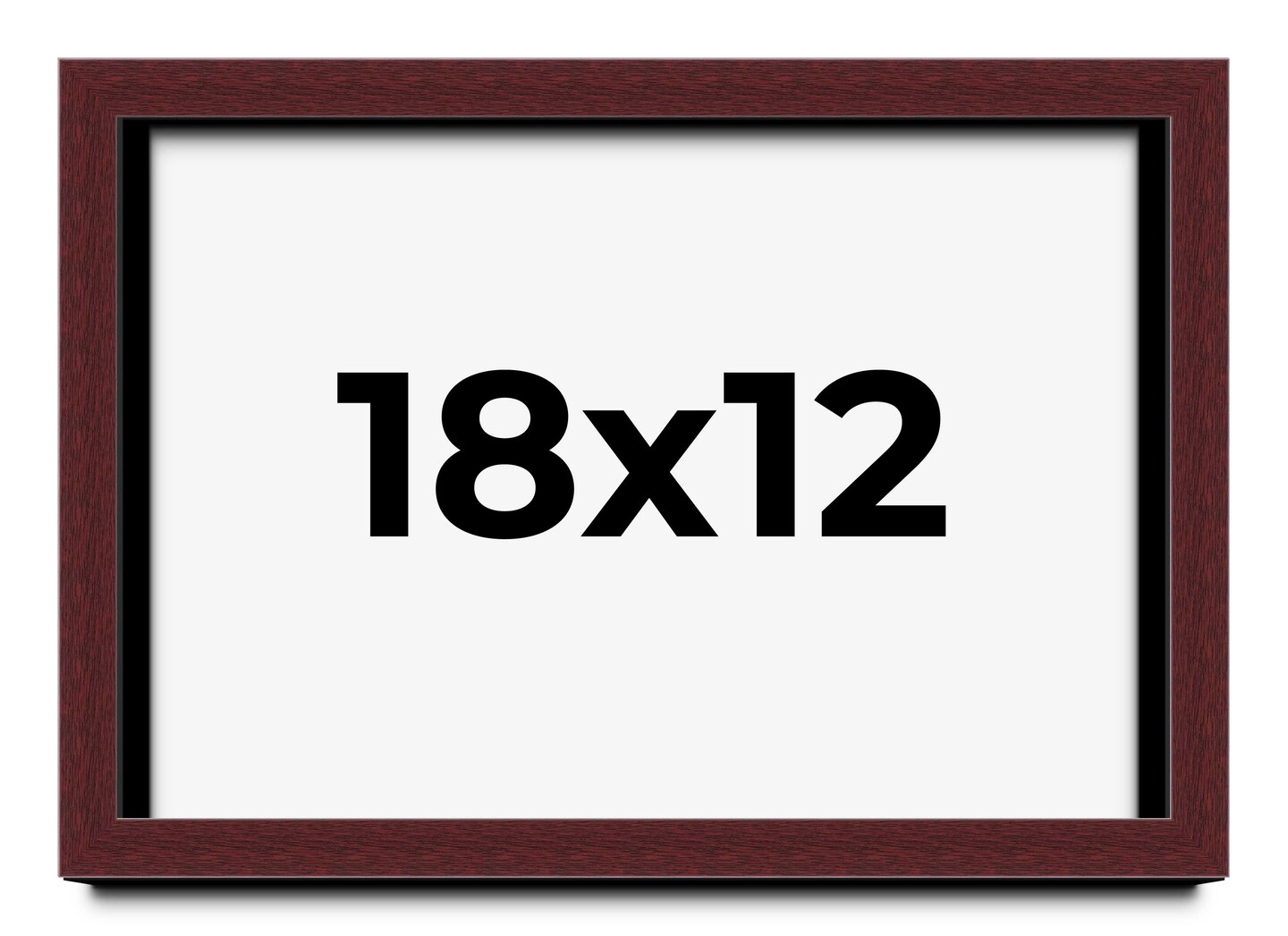 12x18 Shadow Box 1.5&#x22; Depth Picture Frame with UV-Resistant Acrylic &#x26; Acid Free Backing, Available in 5 Finishes - Black, Brown, Gold, Silver, White