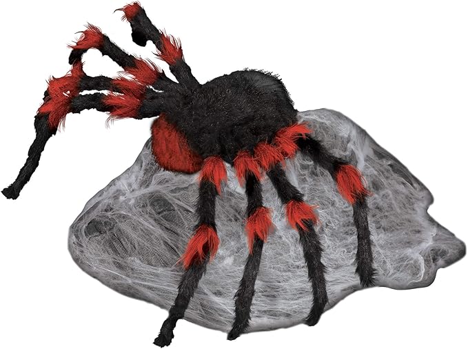 Spider Animatronic | Halloween D&#xE9;cor | Horror D&#xE9;cor | 21 Inches | Moving Prop