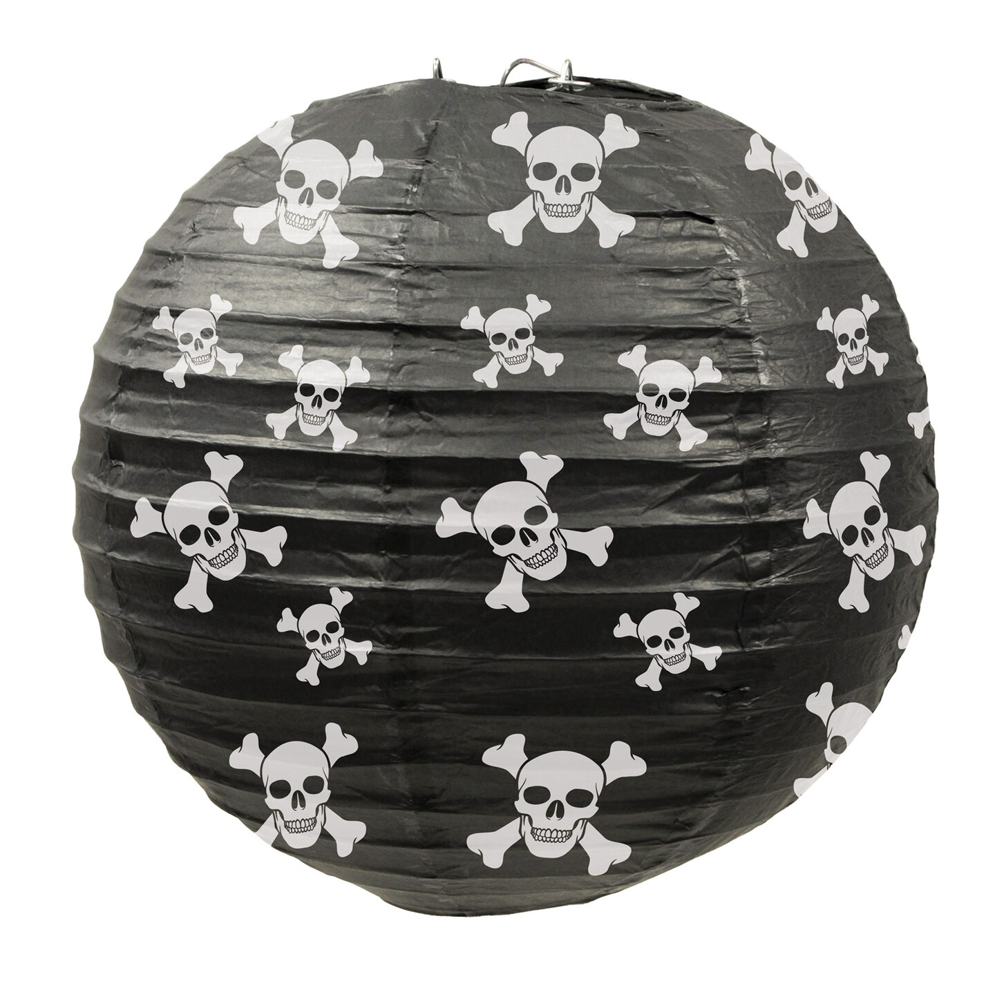 Beistle 9&#xBD;in. Pirate Paper Lanterns - 6 Pack