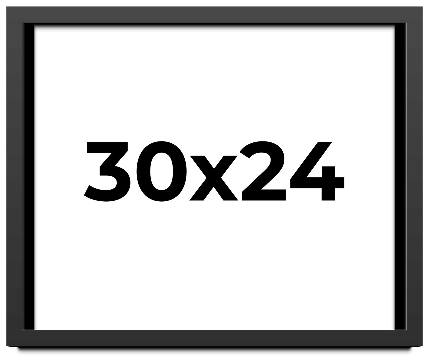24x30 Shadow Box 1.5&#x22; Depth Picture Frame with UV-Resistant Acrylic &#x26; Acid Free Backing, Available in 5 Finishes - Black, Brown, Gold, Silver, White