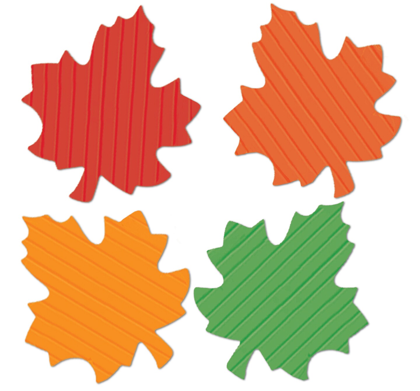 Beistle 5&#xBE;in. Tissue Autumn Leaves - 24 Pack