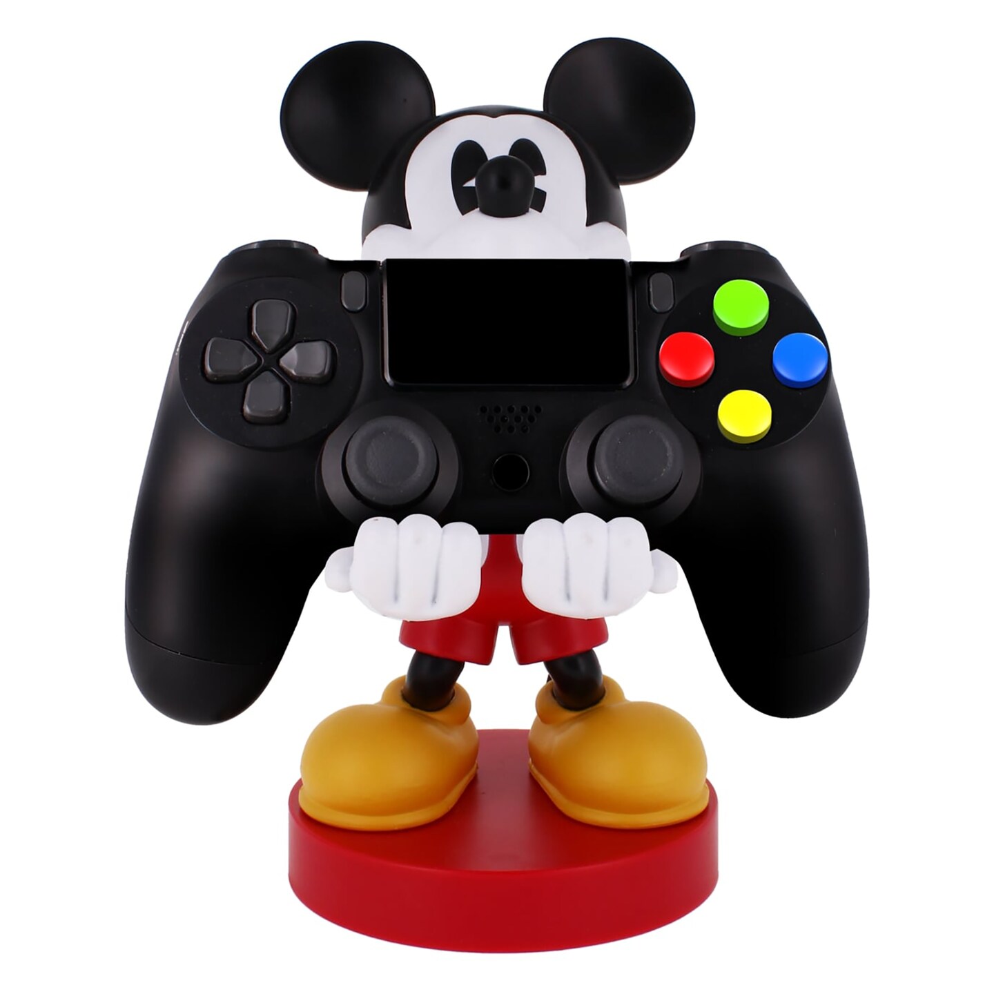 Cable Guys: Disney Mickey Mouse Phone Stand &#x26; Controller Holder - Officially Licenced  Figure - Exquisite Gaming