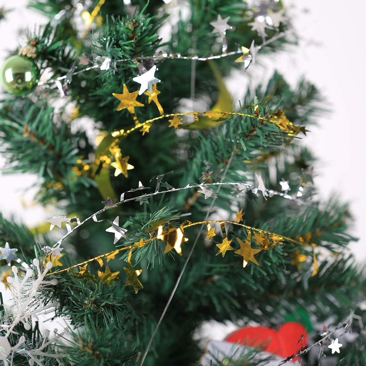 Christmas Star Wire Garland Party Decorations