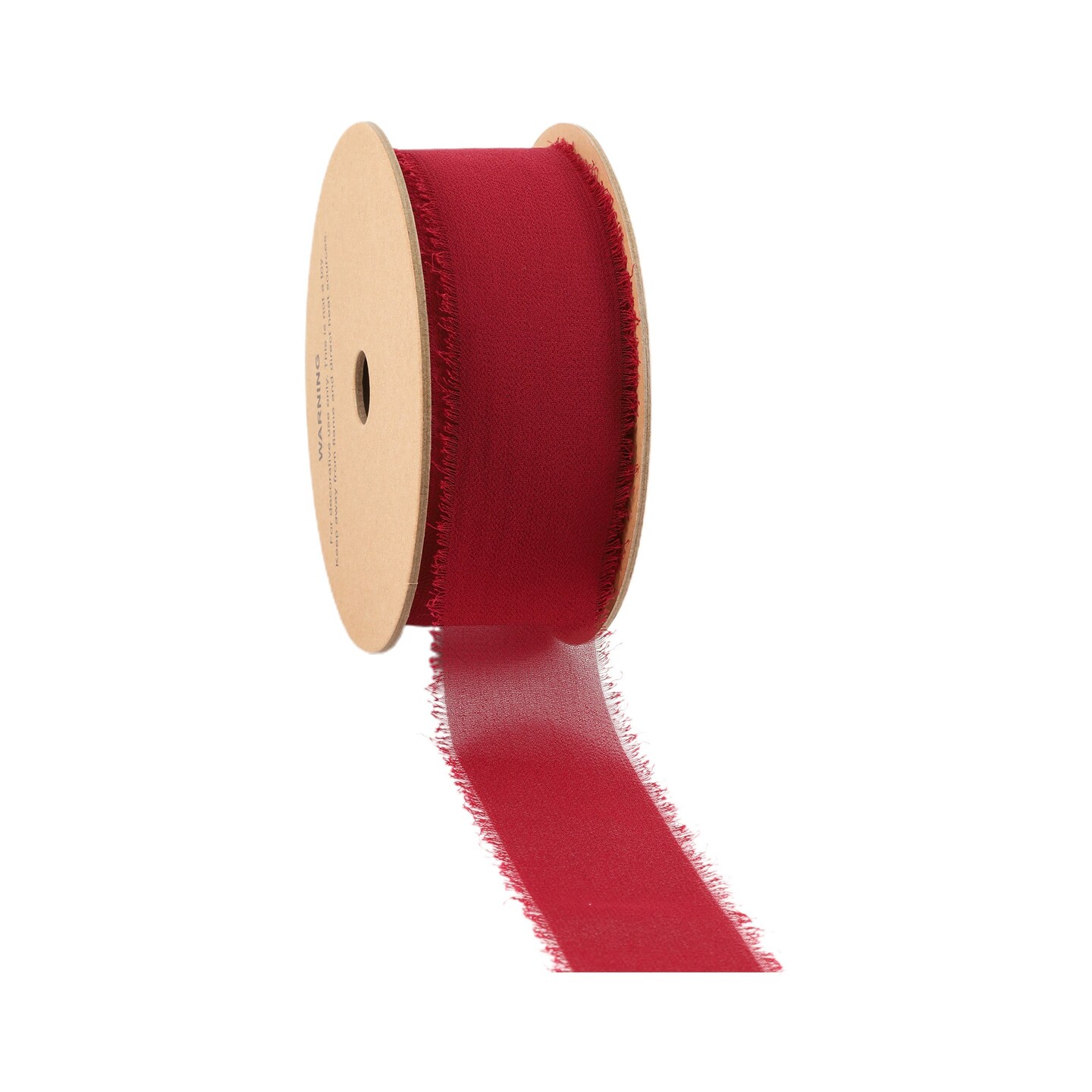 LaRibbons 1 1/2" Frayed Edge Chiffon Ribbon | 10 Yard Roll