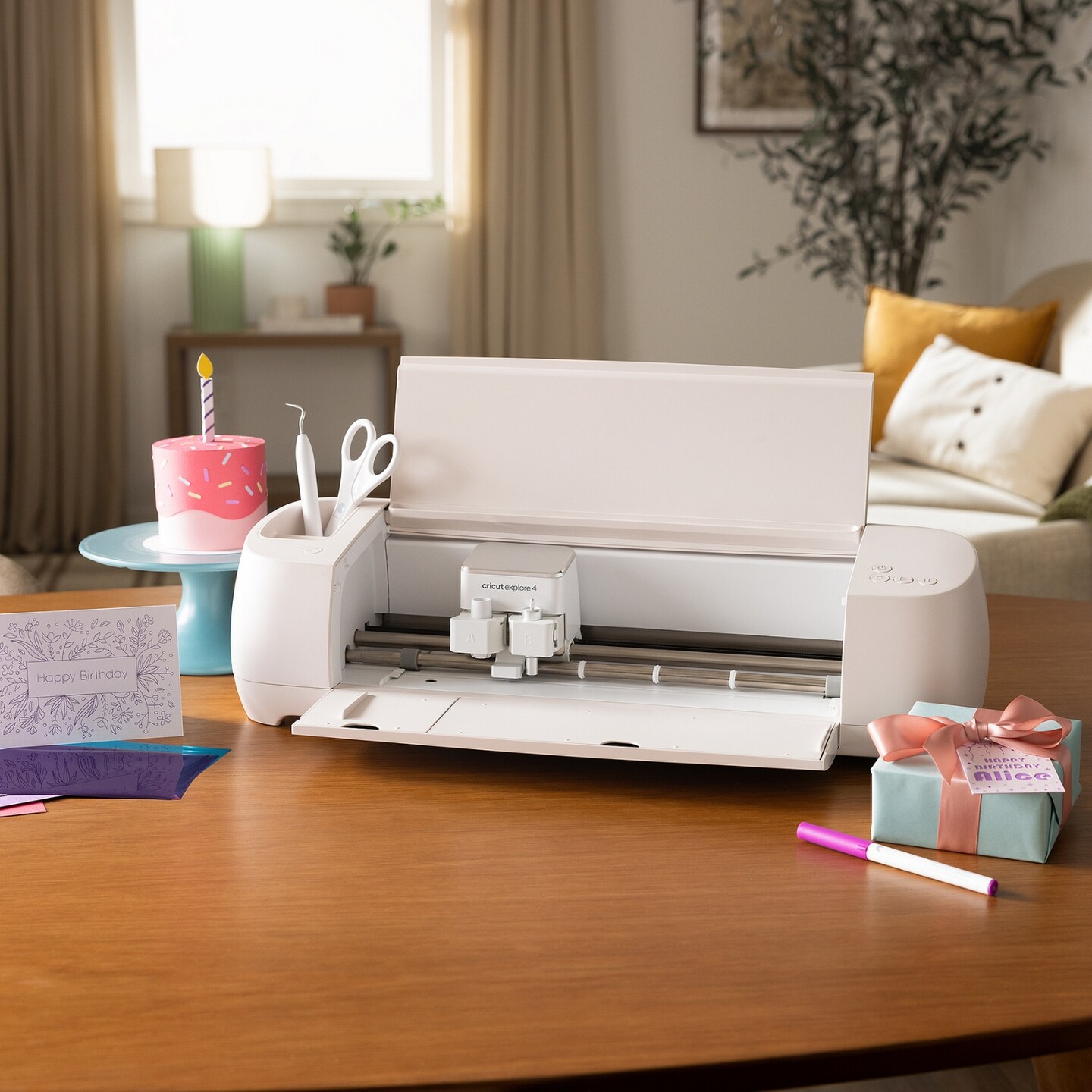 Cricut Explore 4 Craft Cutting Machine with Ultimate Card Making Bundle
