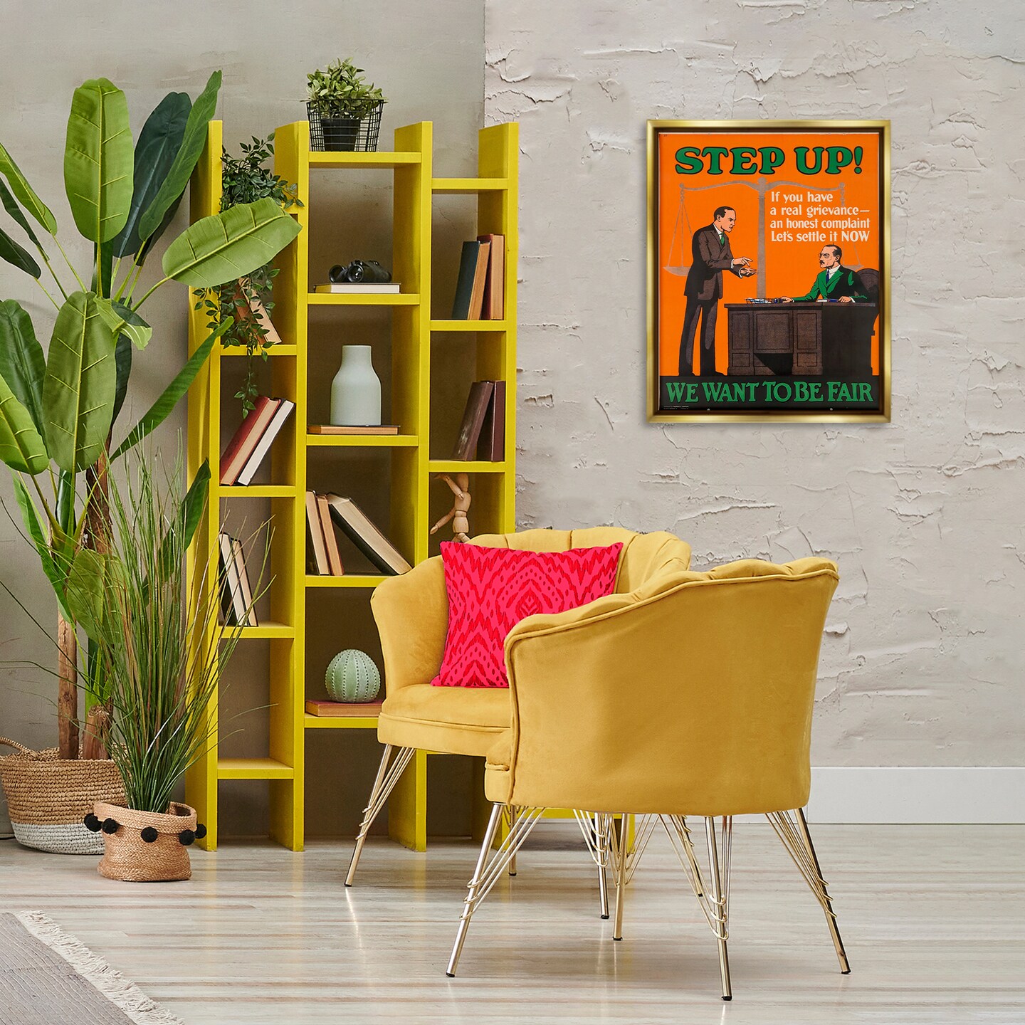 Stupell Industries Antique Lawyer Poster Floating Frame By Marcus Jules