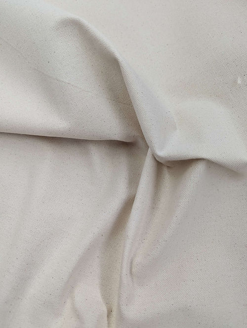 1 Yard Heavyweight Natural Cotton Canvas Fabric 10 oz 61/63&#x22; Wide Durable Upholstery &#x26; Craft Material