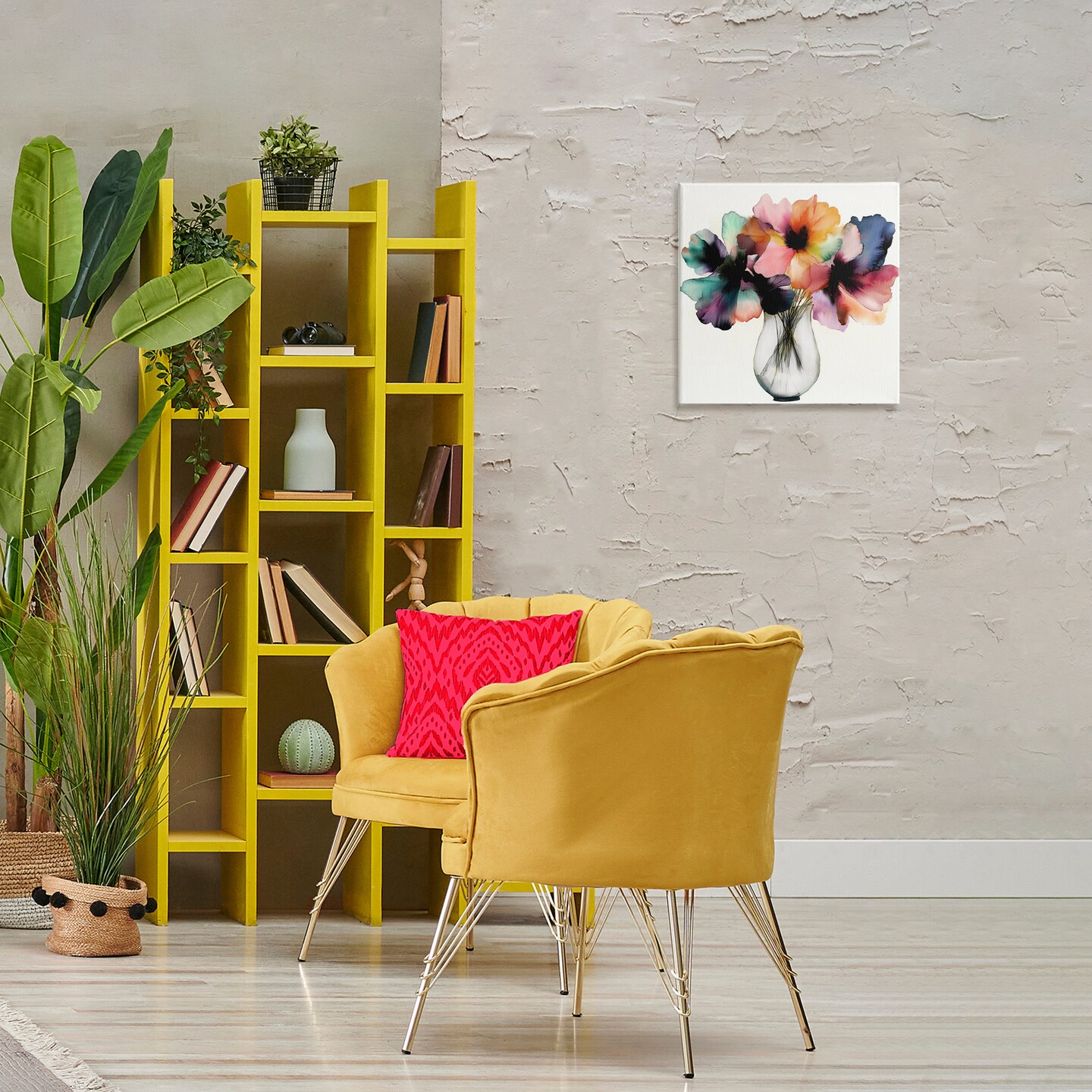 Stupell Industries Everything I Know Bouquet Canvas By Annabelle Hall