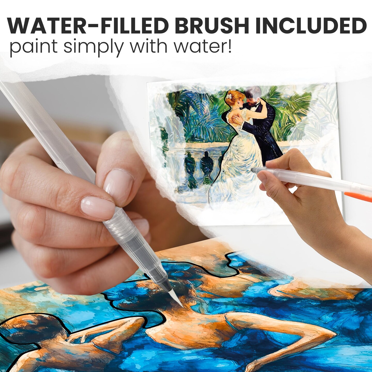 Water Painting Dementia Activities for Seniors | Gallery of Greats