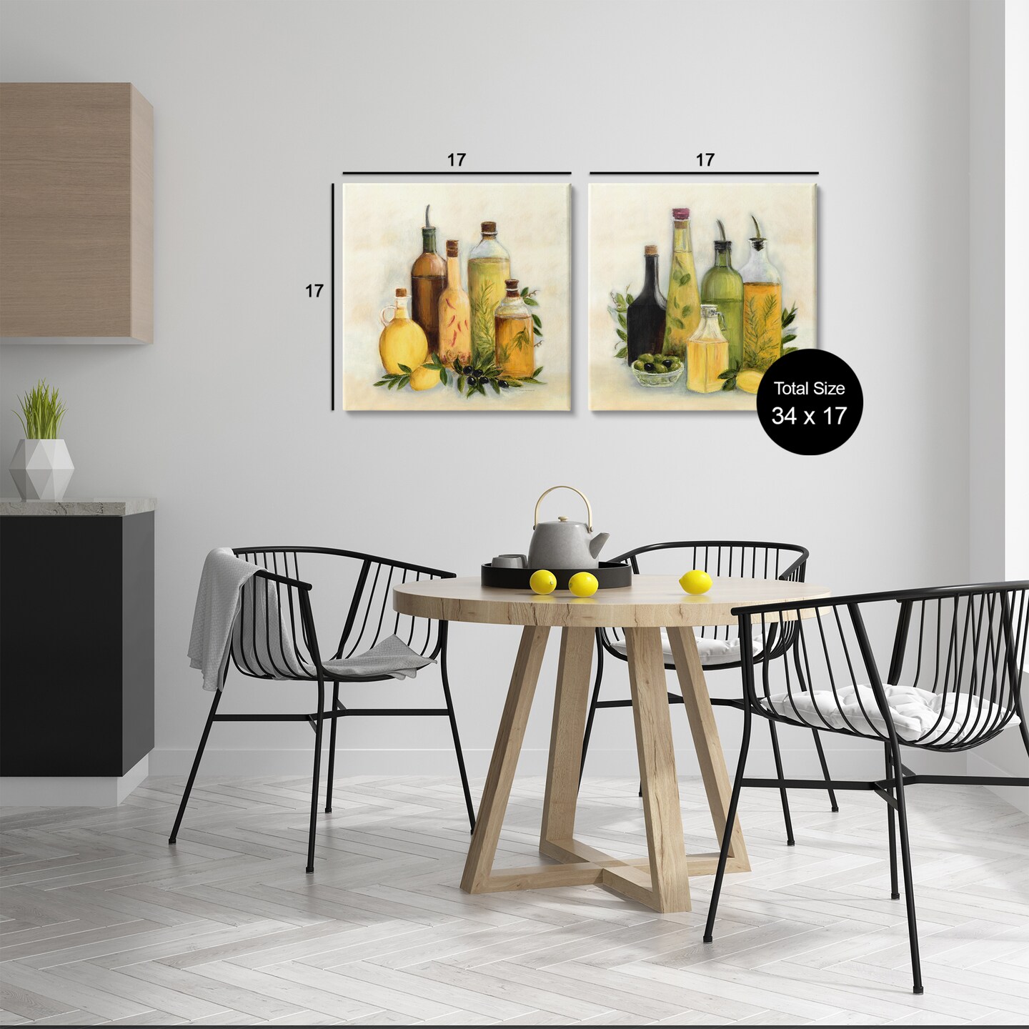 Stupell Industries Italian Kitchen Cooking Oils 2pc Canvas Set By Marilyn Dunlap
