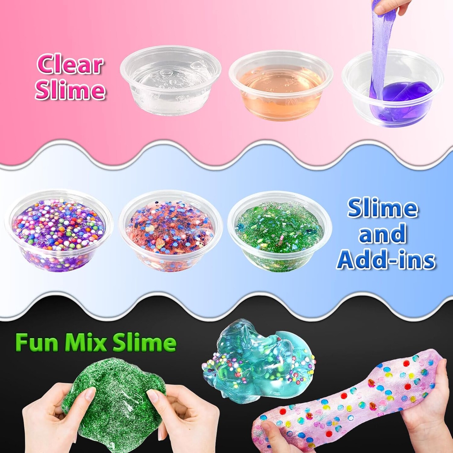 50 Pack DIY Slime Kit