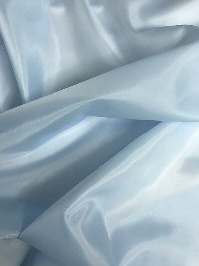 1 Yard Soft Baby Blue Lining Material 100% Polyester 58/59&#x22; Wide