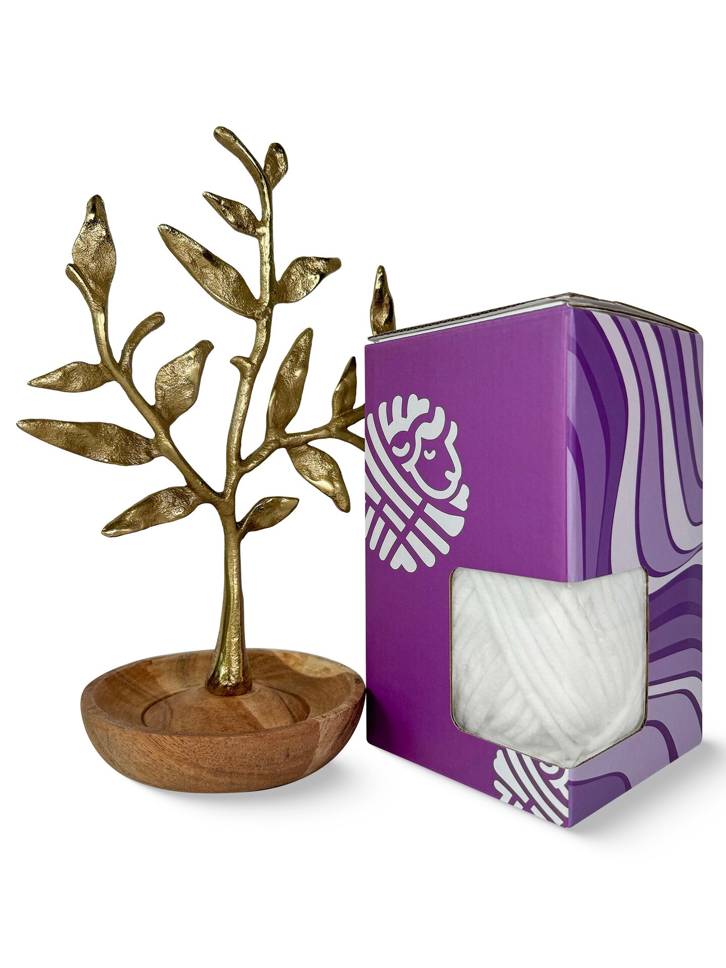 Craftytop™ Bulky Velvet Yarn #5 for Knitting & Crochet (Polar Frost)