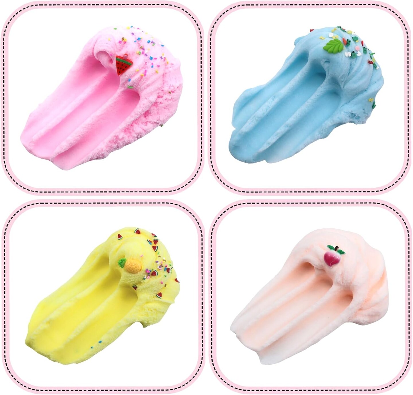 6 Pack Cloud Slime Kit