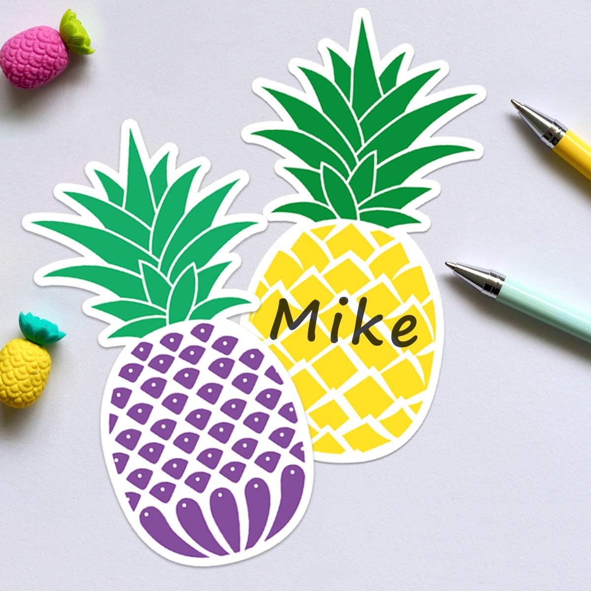 Pineapple Cutouts 54 Pcs Tropical Cut-Outs