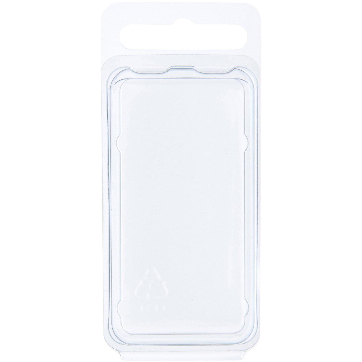 Collecting Warehouse Clear Plastic Clamshell Package / Storage Container, 2.3125" H x 1.1875" W x 0.6875" D