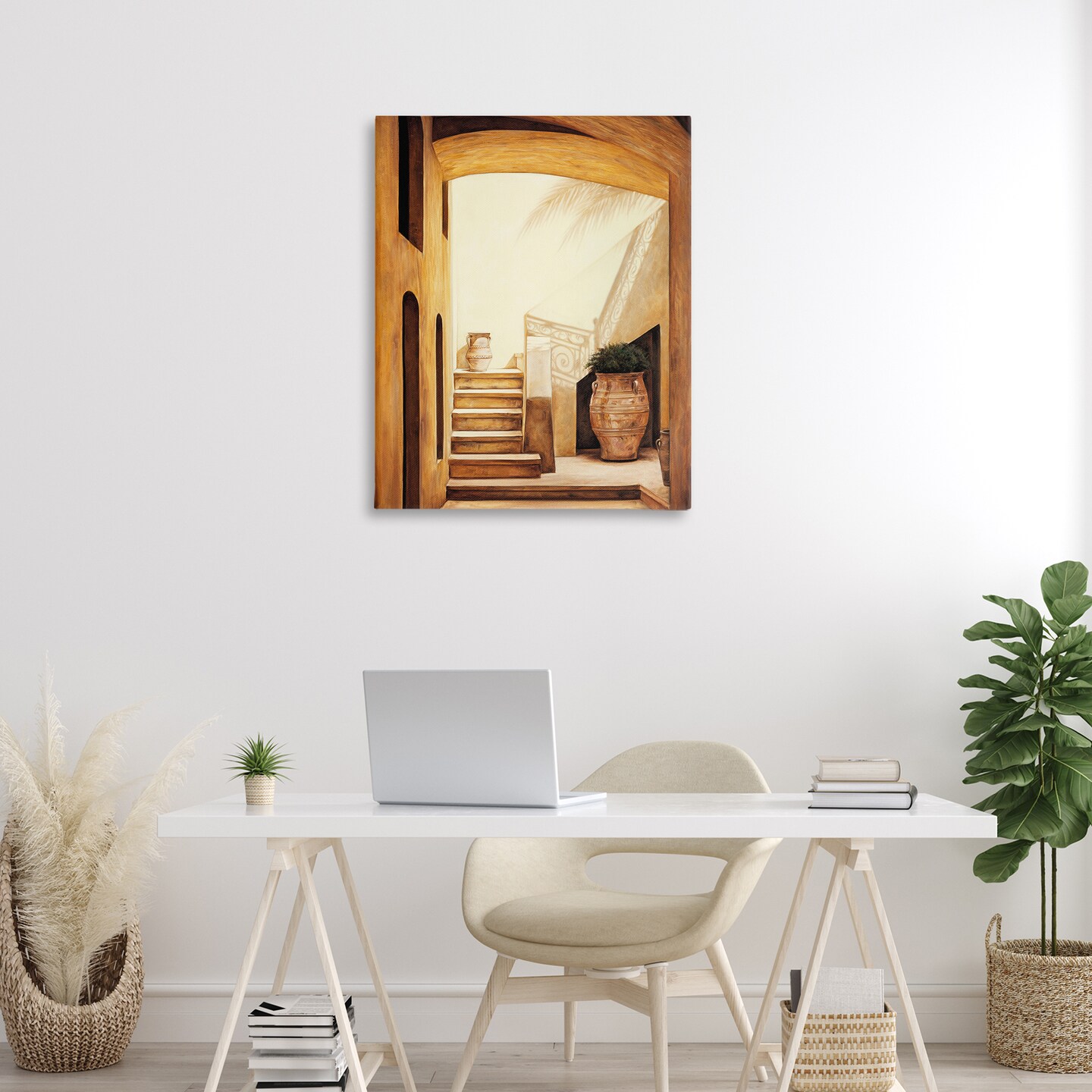 Stupell Industries Timeless Architecture Interior Canvas Design by Eduardo