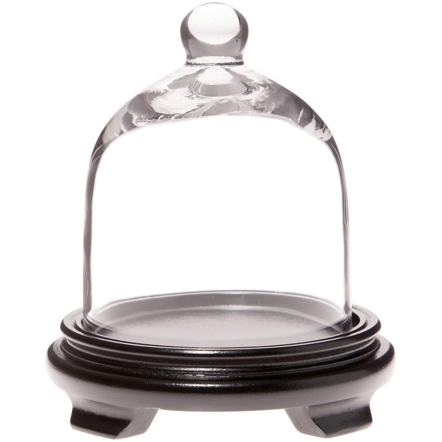 Plymor 5&#x22; x 6&#x22; Bell Jar Glass Display Dome Cloche