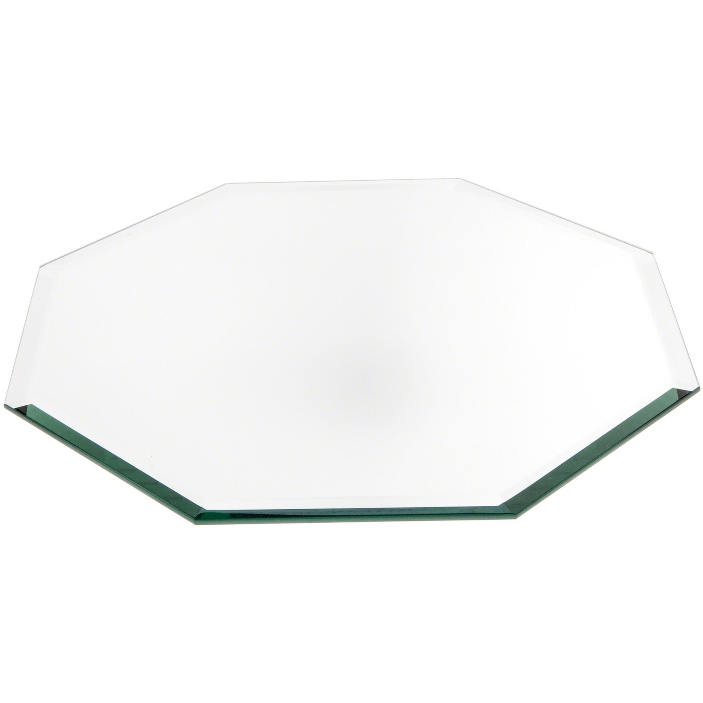 Plymor 12&#x22; Octagon, 5mm Thick Beveled Glass Mirror