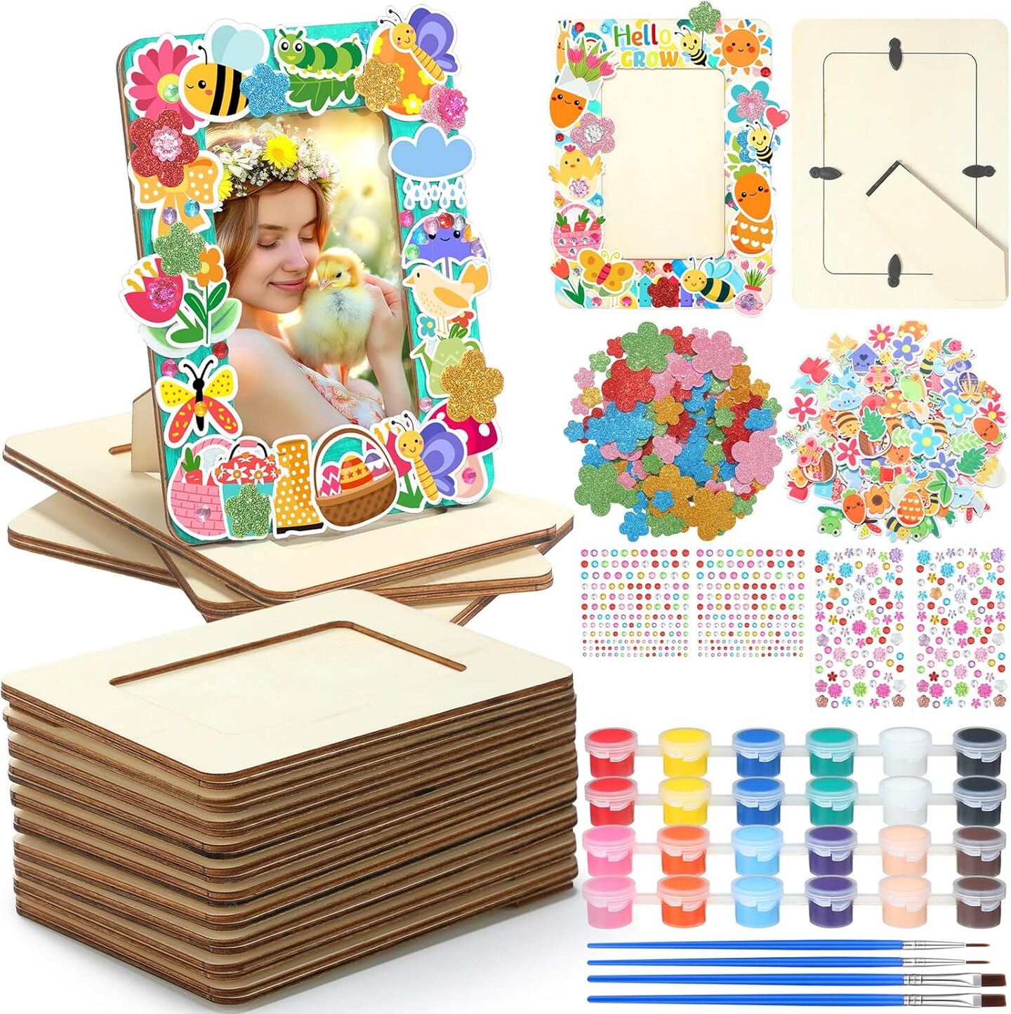 2 Pack Spring Picture Frame Painting Craft Kit