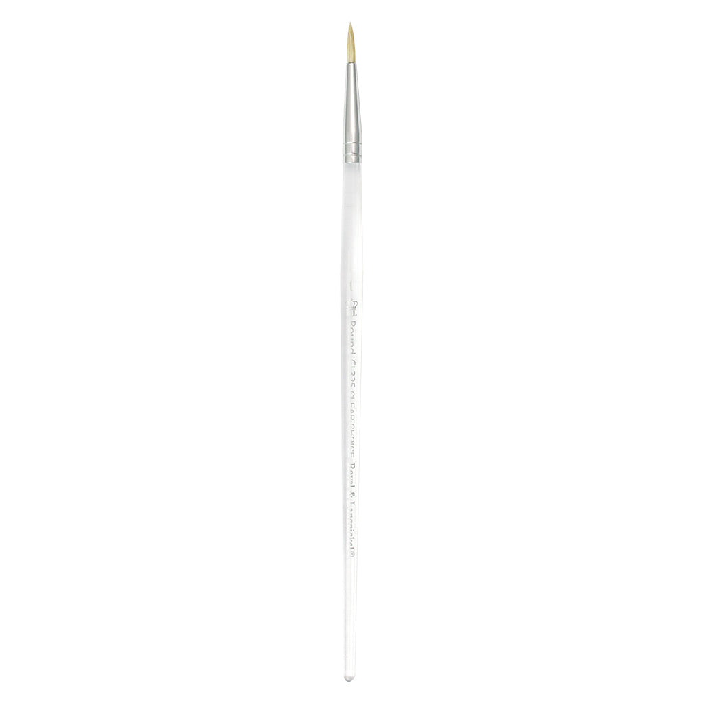 CL325 Series | Clear Choice&#x2122; White Bristle Round Brush
