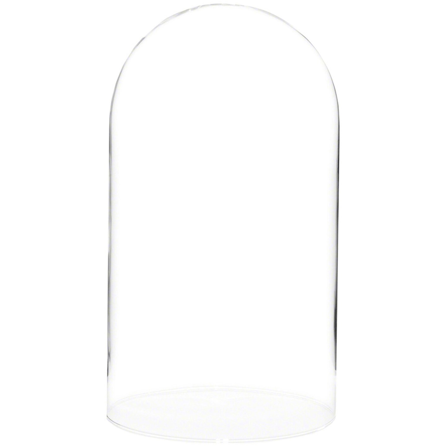 Plymor 5.5&#x22; x 10&#x22; Glass Display Dome Cloche
