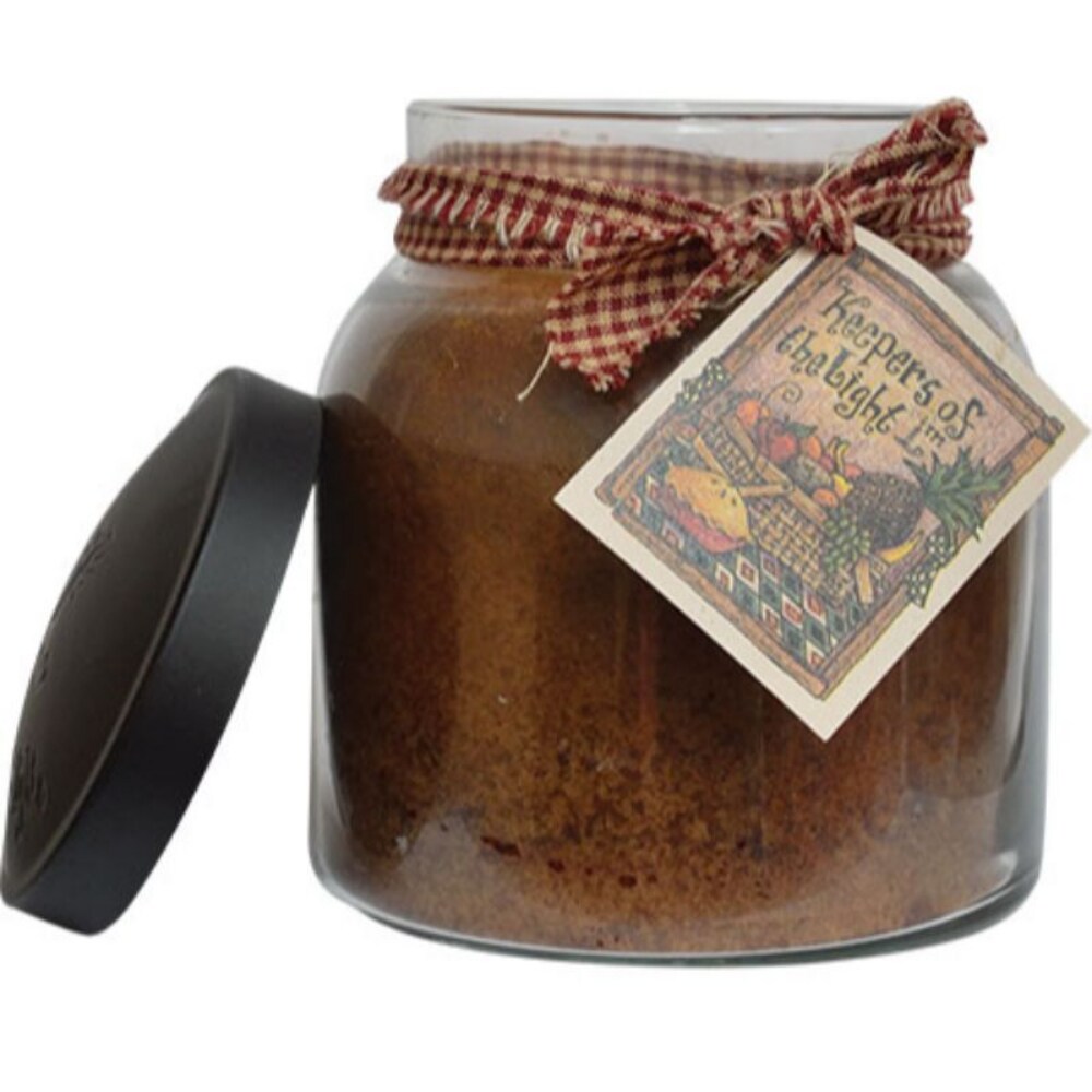 Cinnamon Apple Scented Jar Candle 8oz 40-50 Hour Burn Time, Single Wick