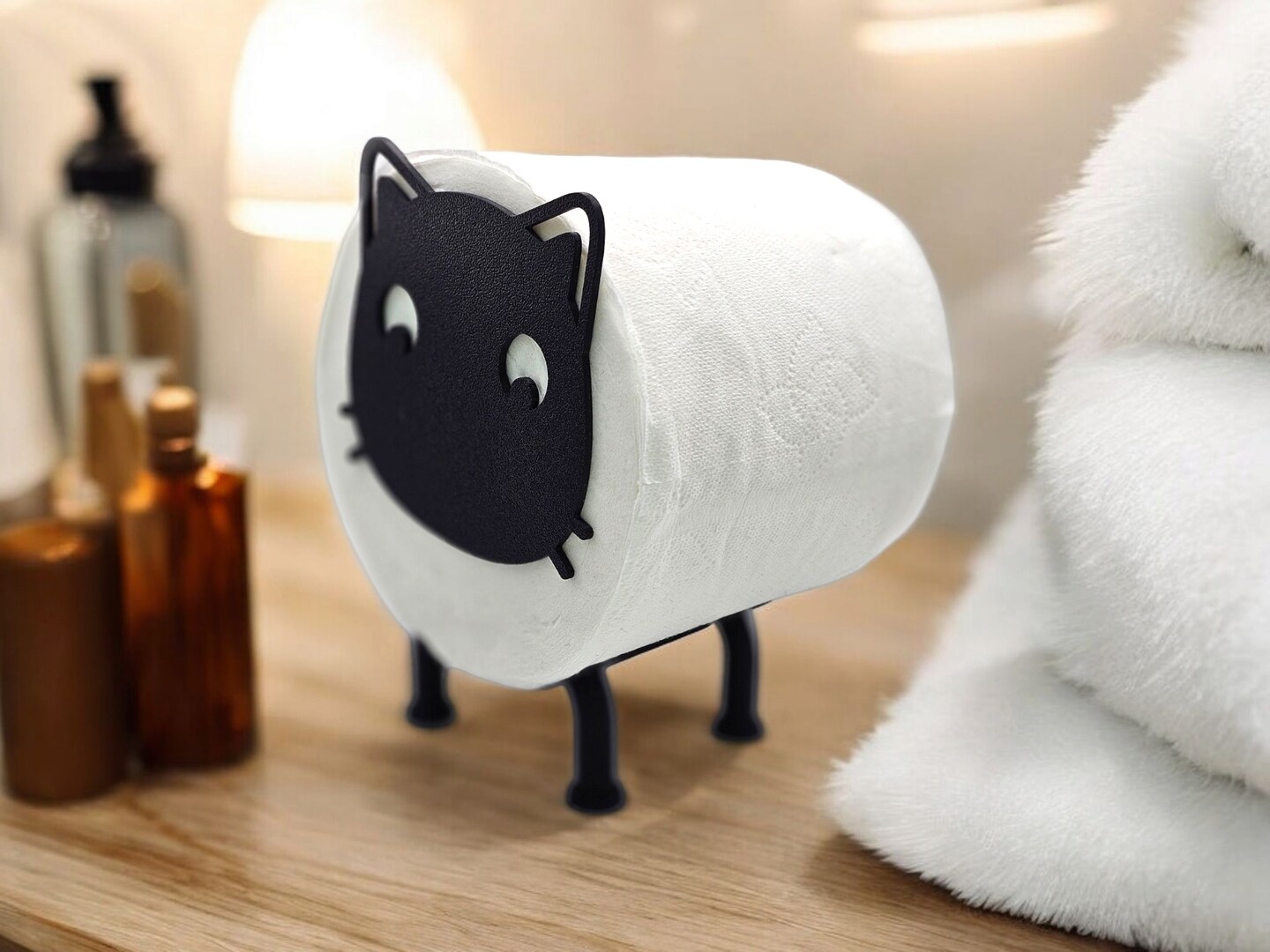 Cat toilet paper holder hotsell