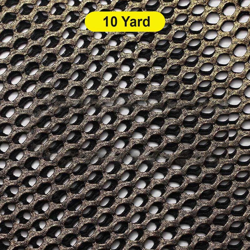Diamond Mesh With Foil 4 Way Stretch Poly Spandex Mesh in 12 Colorways ...
