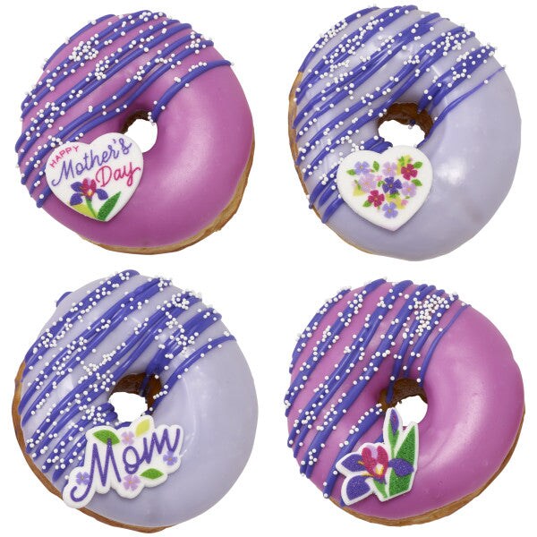 Mother&#x27;s Day Blooms Dec-Ons&#xAE; Decorations 12 ct