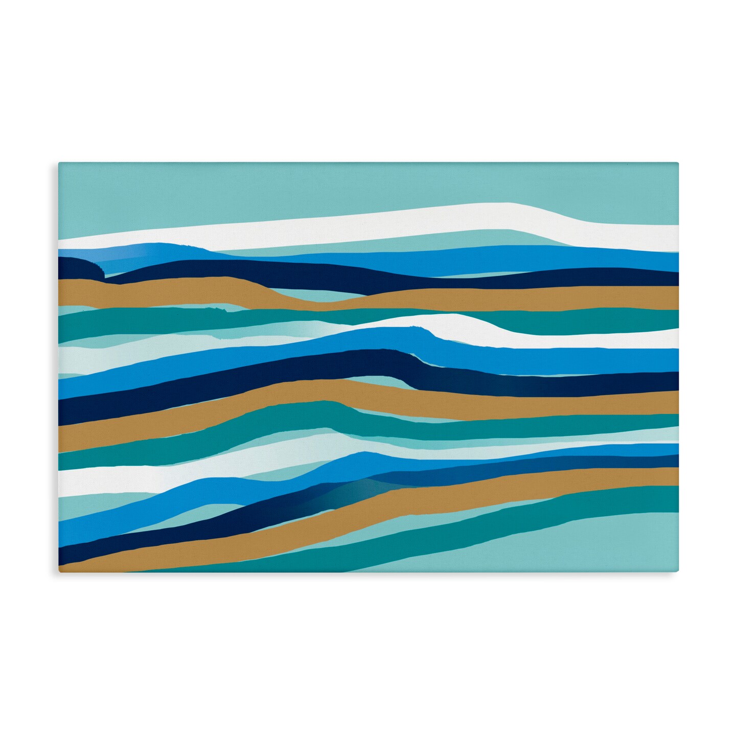 Stupell Industries Between The Waves Ripples Canvas, design by Atelier Posters