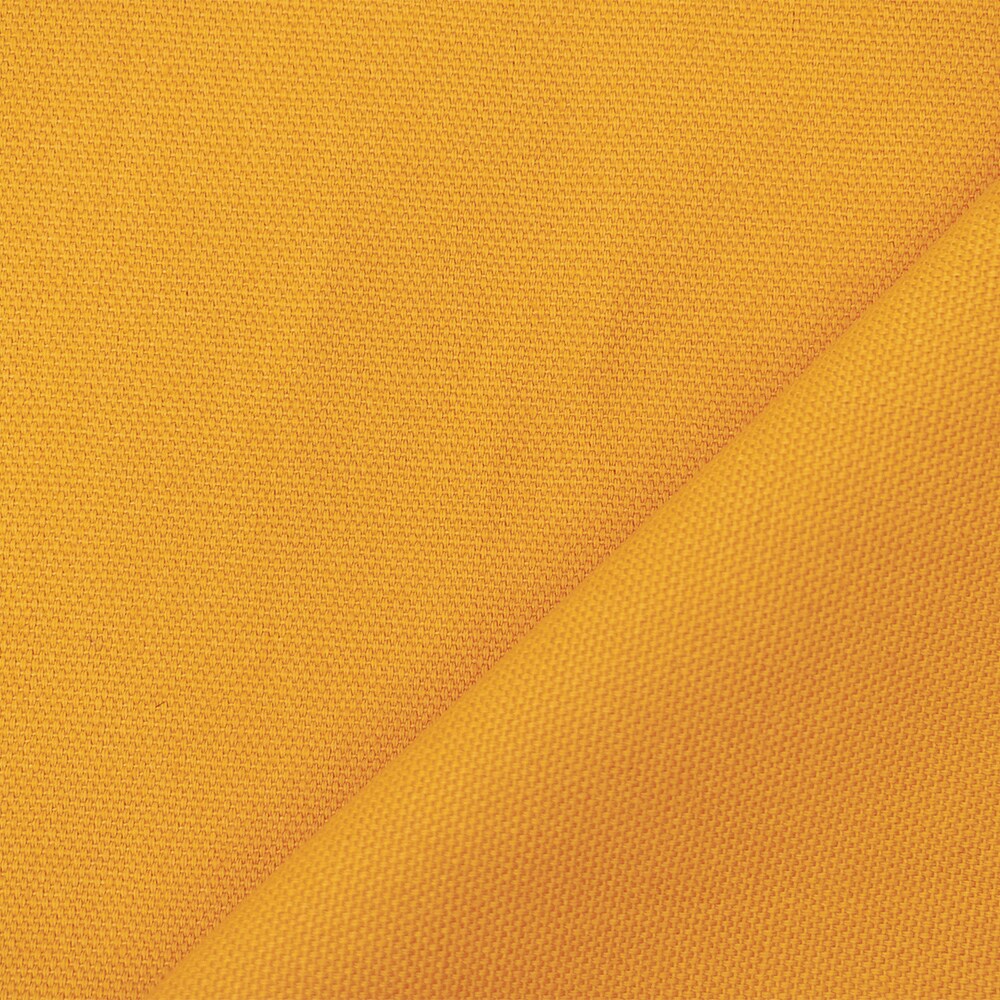 Yellow 8 oz. Solid Cotton Canvas Woven Fabric By the Yard