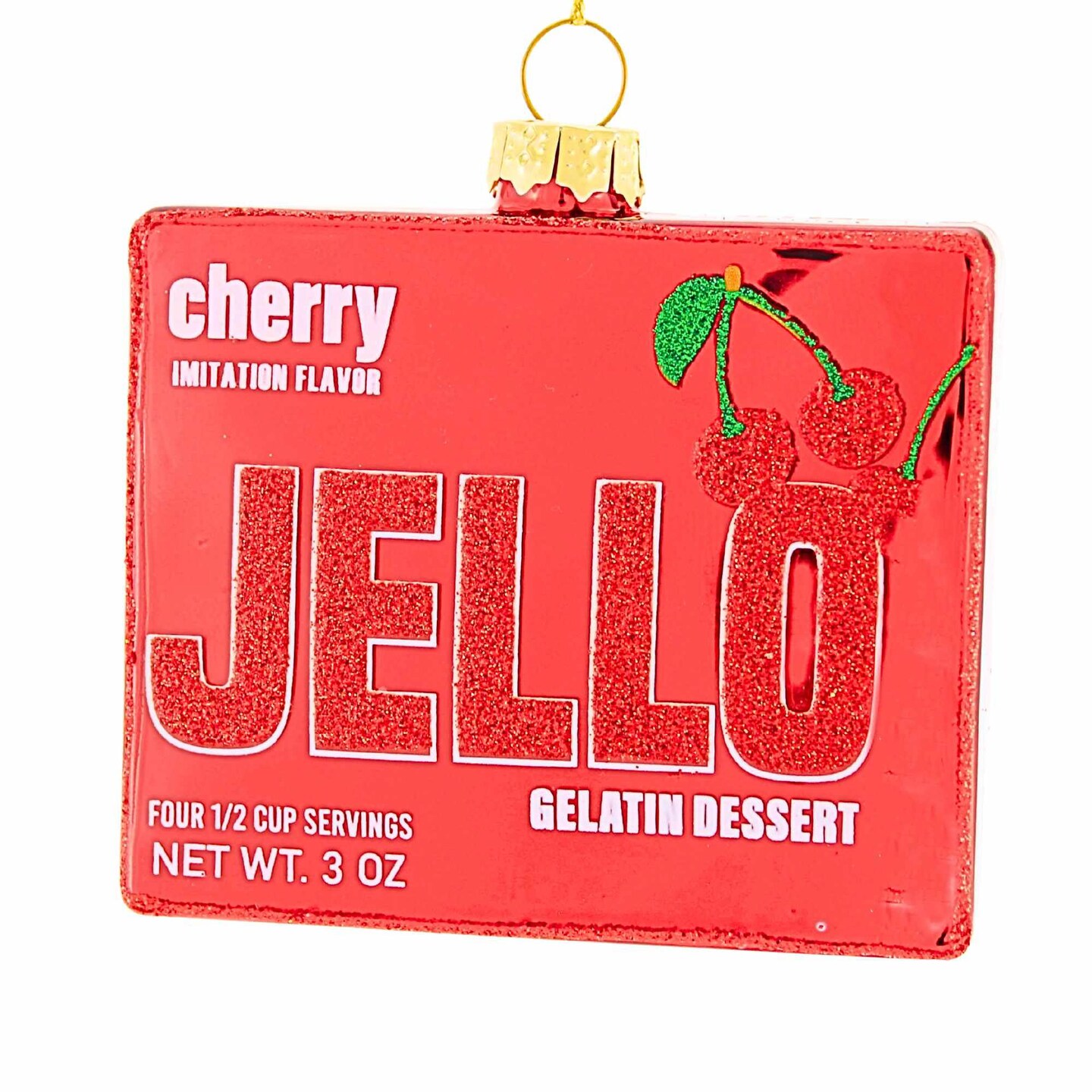 Cody Foster 2.75 In Gelatin Dessert Christmas Tree Ornament , Jiggly Desserts